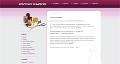 Desktop Screenshot of pogotowie-krawieckie.pl