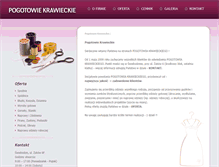 Tablet Screenshot of pogotowie-krawieckie.pl